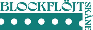 Blockflöjt Skåne - Create an Enticing Logo Display Website.Logotyp för Blockflöjt Skåne med flöjtmotiv